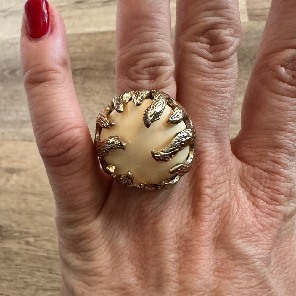 3 Ring Bundle-Stretch Rings-Mixed Metals-Statement Rings - Picture 8 of 10
